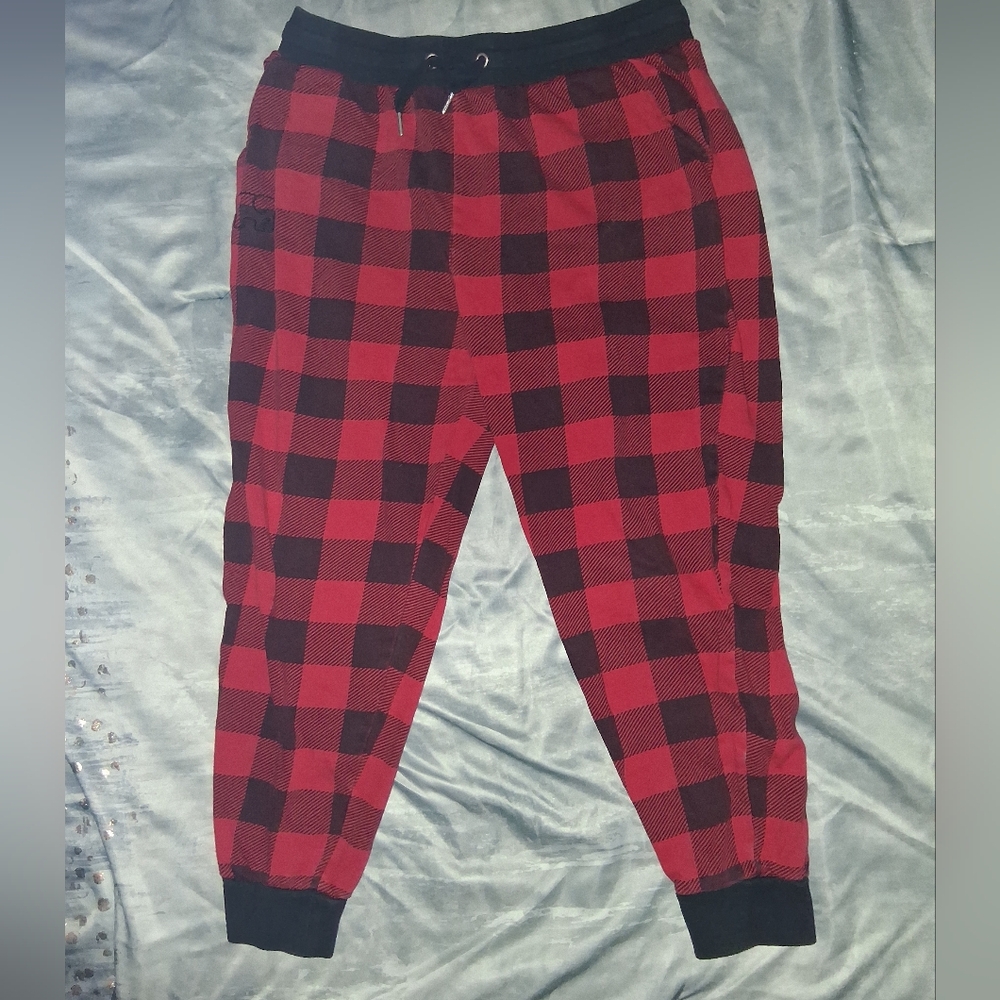 Ivory Ella Red and Black Plaid Pajama Pants